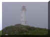Louisbourg Lighthouse in fog July 10 05 P7090081.JPG (632394 bytes)