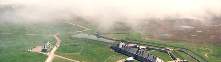 Aerial view of the Fortress of Louisbourg © Parks Canada / Parcs Canada