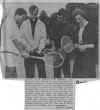Tennis Clinic Instructors Session ~ Sydney Cromarty Kinsmen Club, Father Dan MacDonald, Al Smith