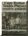 Cape Breton Tennis Players Receive Awards